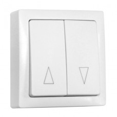 Μπουτόν Ρολλών Λευκό Επίτοιχο IP20 13-3750